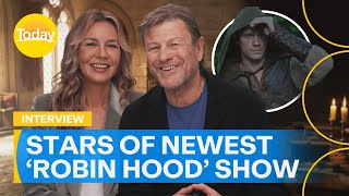 Stars of “Robin Hood” Sean Bean and Connie Nielsen chat with Today | Today Show Australia