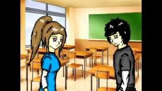 Sad love story "Notebook" (animation)