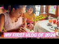 My First Vlog Of 2024 | Pearle Maaney | Baby Nitara | Baby Nila