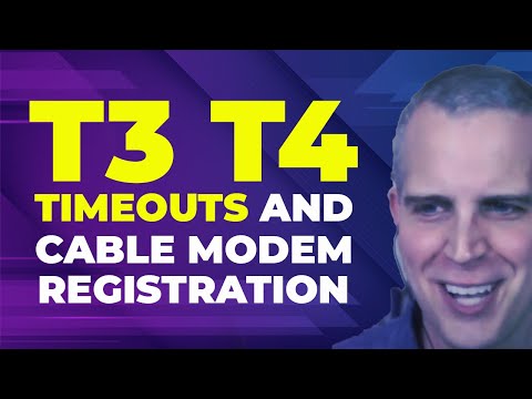 T3 T4 Timeouts and Cable Modem Registration - No Echo Version