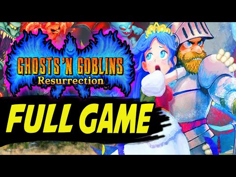 Ghosts 'n Goblins Resurrection - FULL GAME Gameplay Walkthrough - Let's Play Playthrough PS4 Switch