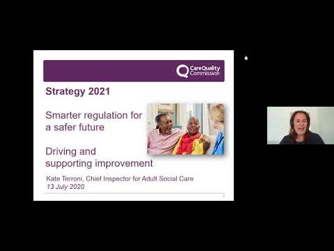 CQC Strategy 2021: Smarter regulation for a safer future – Driving and supporting improvement