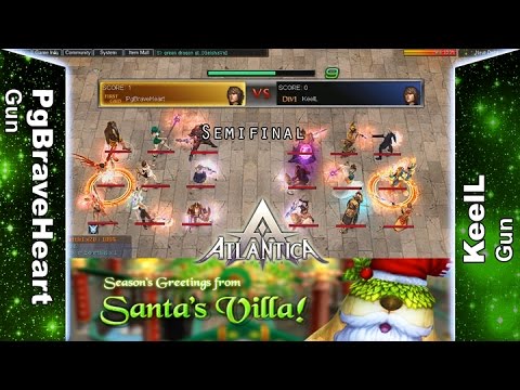 Sikyon Weekly 07/01/2017 PM: Semifinal - PgBraveHeart vs KeelL - Atlantica Online