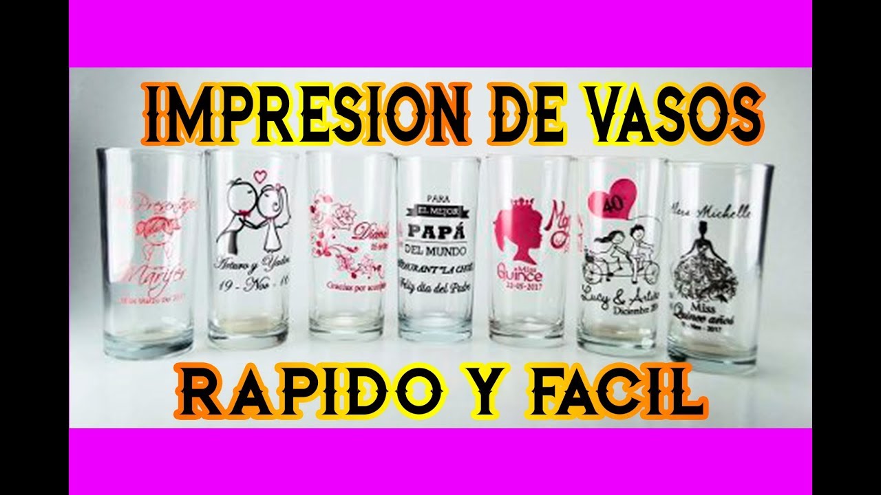 COMO IMPRIMIR VASOS CON SERIGRAFIA