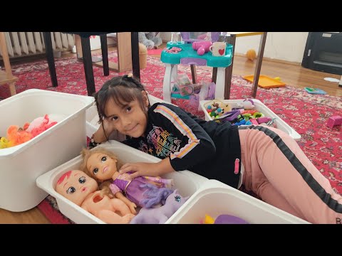 Umay'ın Oyuncak Dolabını Düzenliyoruz, Oyuncakları Seçtik #oyun #oyuncak #tocaboca