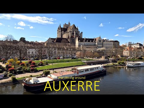 Wandering around Auxerre, Burgundy France. A taste of this beautiful town
