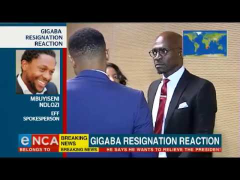 EFF responds to Gigaba resignation