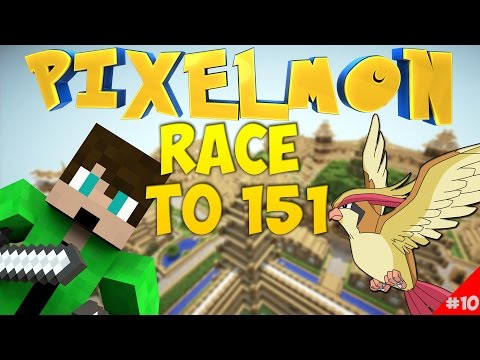 Minecraft Pixelmon 3.1: Race to 151 -  Ep 10 "I BELIEVE I CAN FLY"
