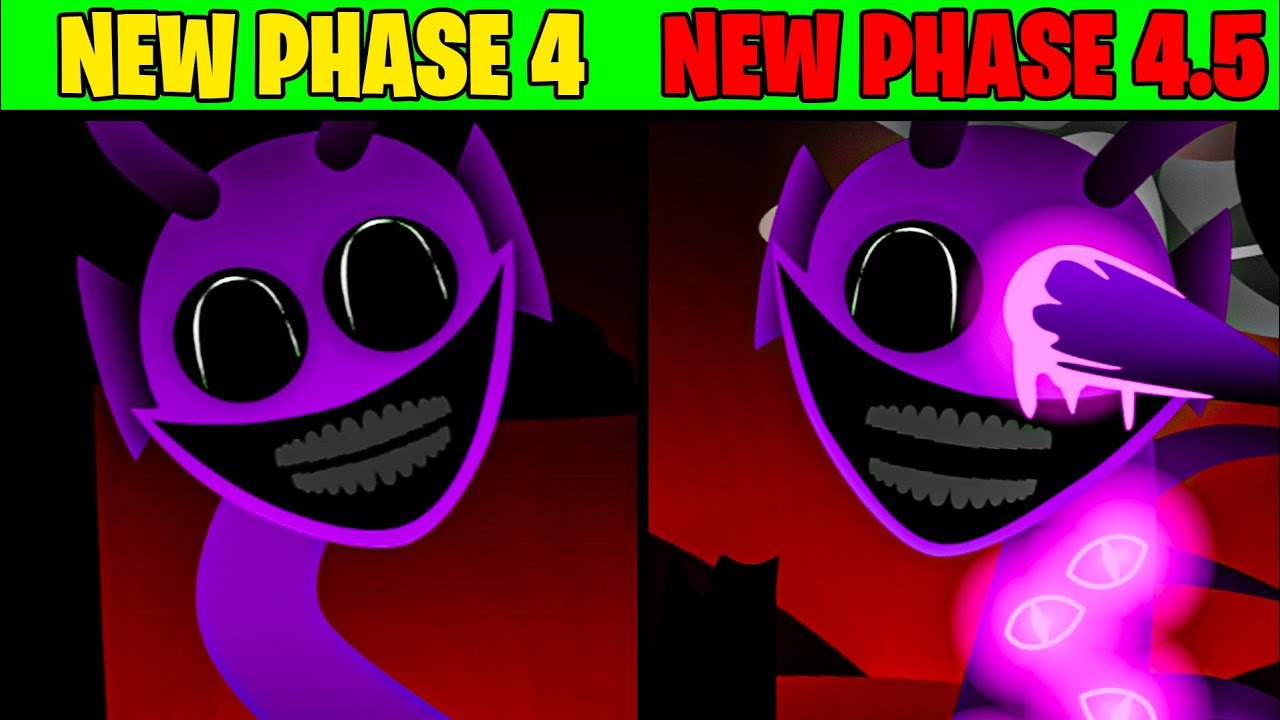 New Phase 4 VS New Phase 4.5 in Incredibox Sprunki (New Mod)
