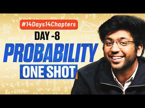 Class 10th Probability One Shot 🔥 | Class 10 Maths Chapter 14 | #14Days14Chapters