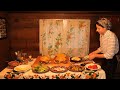 LIFE In The Mountains Of Ukraine Cooking Dinner