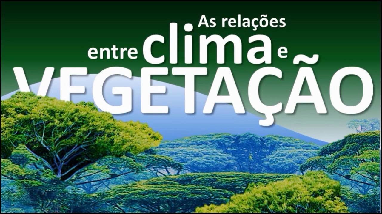 Climas e vegetações