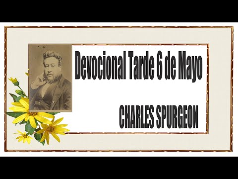 Devocional/Charles Spurgeon/Tarde 6 de Mayo - Job 14:14