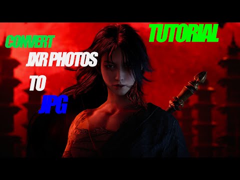 Tutorial | How to convert HDR (.JXR) image to SDR (.JPG)