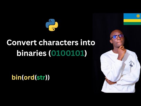 Python String Comparison Binary Representation Explained In Kinyarwanda