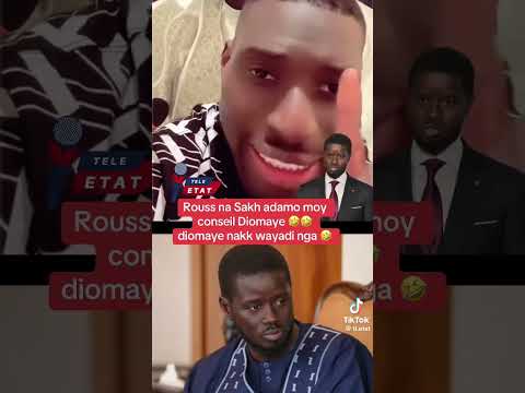 Adamo donne des conseils à Diomaye