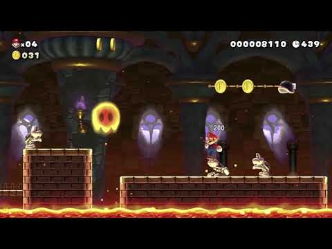 Super Mario Maker 2 – Level 73: Lava Bubble Castle - Walkthrough