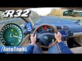 VW GOLF R32 MK5 270KMH TOP SPEED On AUTOBAHN NO SPEED LIMIT By AutoTopNL