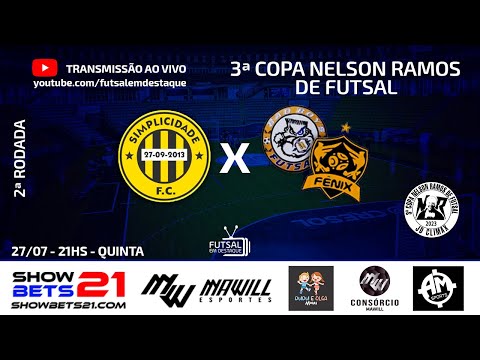 3ª COPA NELSON RAMOS - SIMPLICIDADE X BAD BOYS/FENIX - #futsalemdestaque