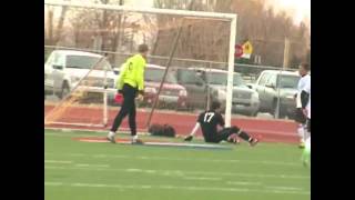 preview picture of video '#4 3A Worland at 4A Riverton - Boys Soccer 3/22/13'