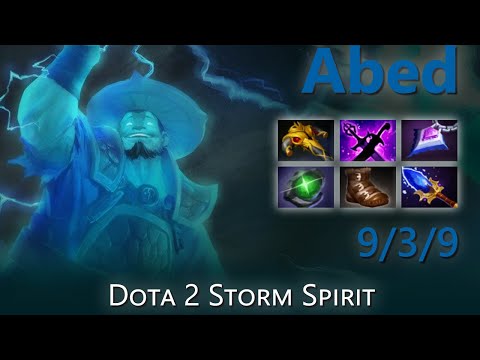 "Abed" 9/3/9 | Dota 2 Storm Spirit highlights