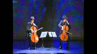 Twin Cellists Pei-Jee Ng and Pei-Sian Ng performing Phoenix Story