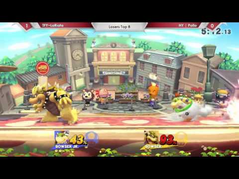 SP51 - TFY~LaRiata (Bowser Jr.) Vs. HY | Pollo (Bowser) Losers Top 8 - Smash 4
