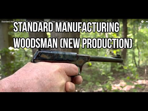 Standard Manufacturing Colt Woodsman Clone - Shooting At The Range
