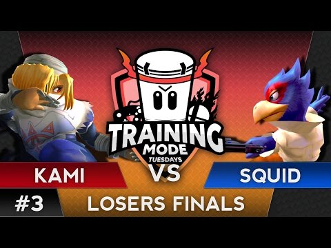 TMT 3 - Squid (Falco) vs. Kami (Sheik) - SSBM Losers Finals - Smash Melee