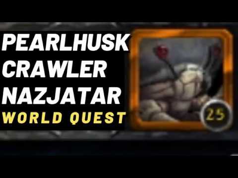 PEARLHUSK CRAWLER Pet Battle in Nazjatar - TOUGHEST FIGHT YET!