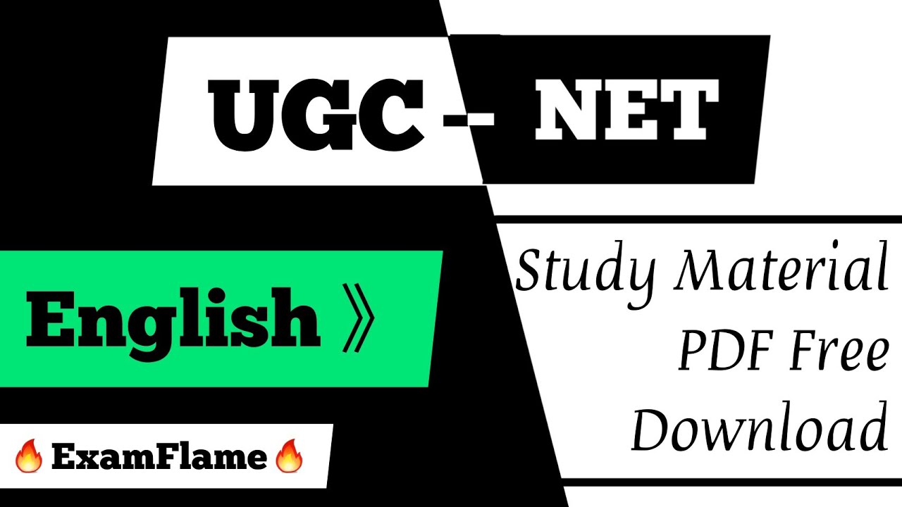 UGC NET English Paper 2 Study Material PDF Download [Free] 2024