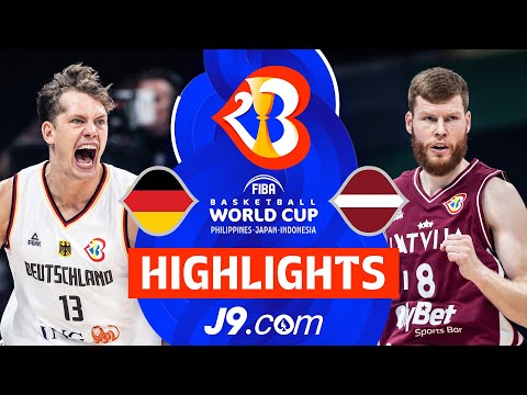 Germany 🇩🇪 Shatters Latvia's 🇱🇻 Cinderella Run, Advances to Semi-Finals! | J9 Highlights | #FIBAWC