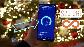 Boost Infinite: Unlimited 5G for $25!