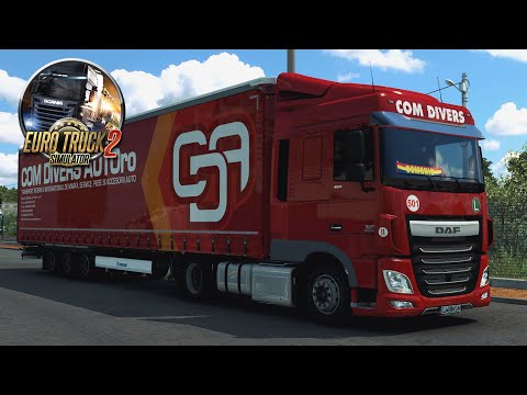 🚛 DAF XF EURO6 460 COM DIVERS AUTO RO - PROMODS 2.51 Brasov to Satu Mare.