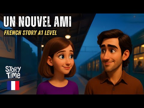 French Listening & Speaking Practice – Un Nouvel Ami (French A1 Level Story for Beginners)