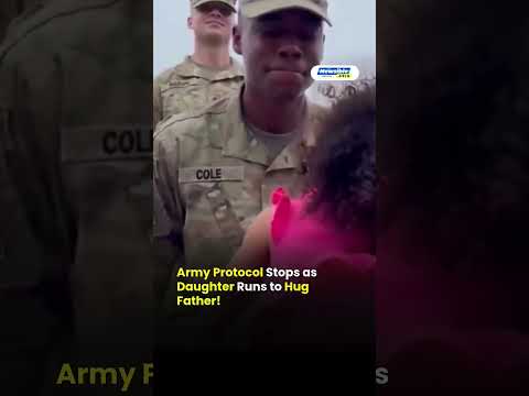 Daughter’s Emotional Act During Parade Wins Everyone’s Hearts