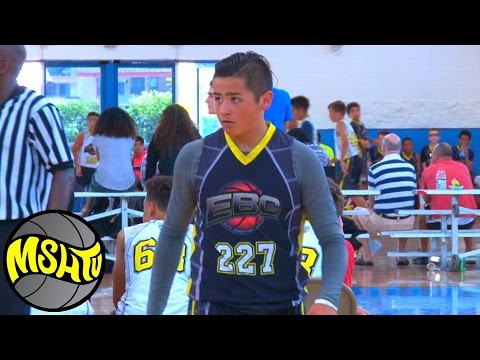 Blake Silva SHOWS VISION at 2016 EBC SoCal Camp - Class of 2021 Basketball