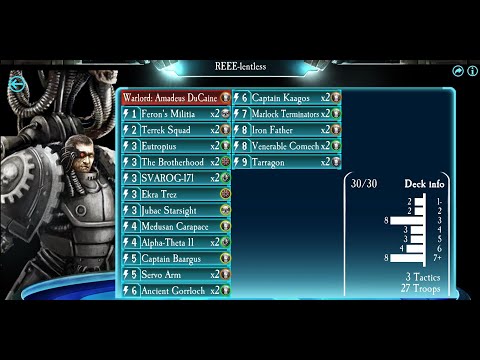 Th-MEME DECK 6: REEE-lentless - Horus Heresy Legions