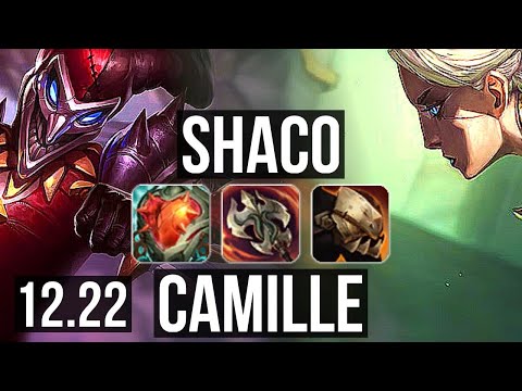 SHACO vs CAMILLE (JNG) | 4.3M mastery, 1400+ games, 9/2/13, Rank 11 Shaco | EUW Master | 12.22