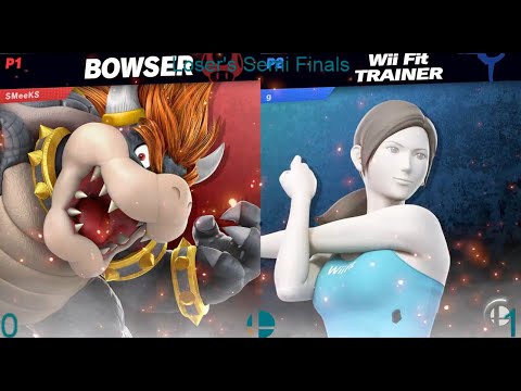 CINO Smash High Tide 2020- Jambi(Wii Fit Trainer) VS  SMeeKS(PT, Bowser) Smash Ultimate Losers Semis