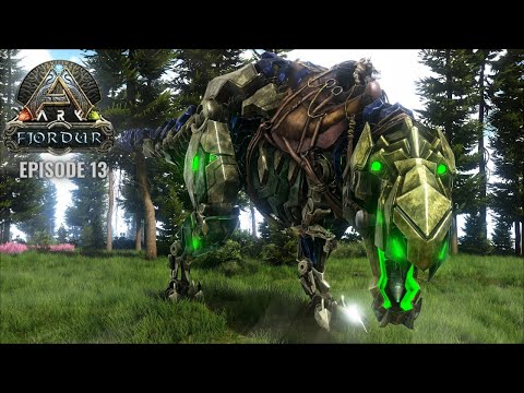 TAMING A MAX LEVEL TEK REX!!! - Ark Fjordur Ep 13