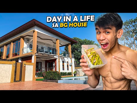 BUHAY BODYBUILDER ni ARGON sa BG HOUSE - A DAY IN A LIFE
