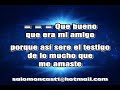 EL MAESTRO VICENTE FERNANDEZ LETRA KARAOKE