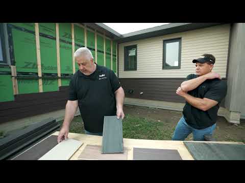 This NEW Siding Looks Just Like Real Wood! Build Show Clips