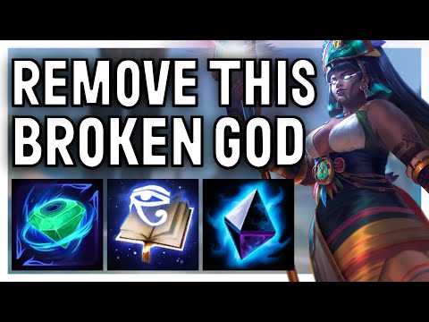 CAN THEY STOP MAKING GODS WITH BLOATED KITS - Ix Chel Mid Ranked Conquest