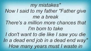 Alarm - Father To Son Lyrics