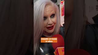 ¡MARAVILLOSA nuestra #Alaska en plena 𝗔𝗟𝗙𝗢𝗠𝗕𝗥𝗔 𝗡𝗔𝗥𝗔𝗡𝗝𝗔 del #FesTVal!