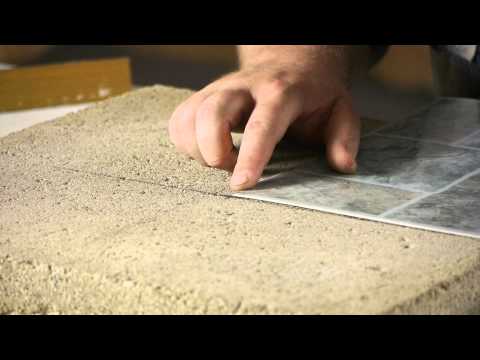 How to Lay Stick Down Vinyl Tiles on Concrete Floors