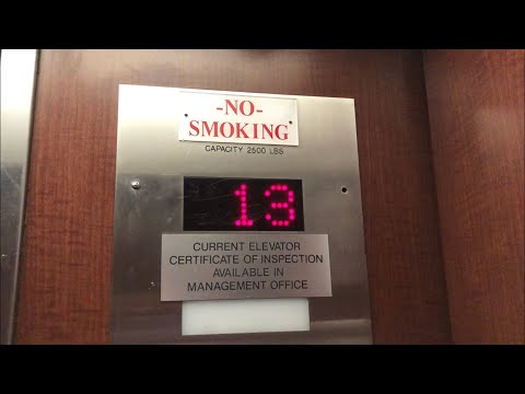 Rickety Westinghouse Traction Elevators @ Wyndham Apartments - Chicago, IL.