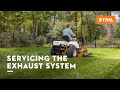 Servicing the Exhaust System: STIHL RZ 100, 200 Series | STIHL Tutorial
